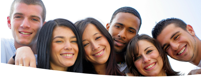 Friends Smiling